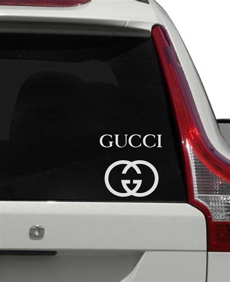 gucci decals|Gucci brand stickers.